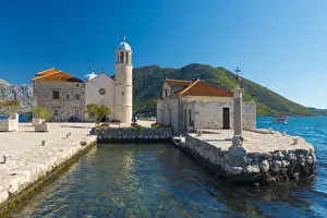 Montenegro, Bay of Kotor, Perast, Our Lady of the Rocks Island, Church of Our Lady Montenegro, Bay of Kotor, Perast, Our Lady of the Rocks Island, Church of Our Lady