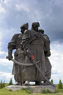 Monument to cossacs, Plyasheva, Volyn oblast, Ukraine Monument to cossacs, Plyasheva, Volyn oblast, Ukraine