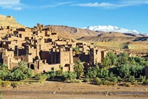 Morocco, Sous-Massa (Sous-Massa-Draa), Ouarzazate Province. Ksar of Ait Ben Haddou Morocco, Sous-Massa (Sous-Massa-Draa), Ouarzazate Province. Ksar of Ait Ben Haddou