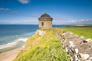 Mussenden temple, Castlerock, County Antrim, Ulster region, northern Ireland, United Mussenden temple, Castlerock, County Antrim, Ulster region, northern Ireland, United
