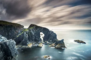 Natural Sea Arch, Isle of Lewis, Outer Hebrides, Scotland Natural Sea Arch, Isle of Lewis, Outer Hebrides, Scotland