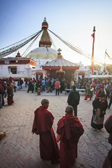 Nepal, Kathmandu, Bodhnath (Boudha) Stupa Nepal, Kathmandu, Bodhnath (Boudha) Stupa
