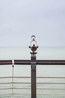 Netherlands, Scheveningen, De Pier, Scheveningen Pier, telescope Netherlands, Scheveningen, De Pier, Scheveningen Pier, telescope