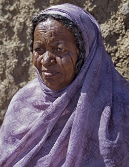 Nubian women wear bright dresses and headscarves even Nubian women wear bright dresses and headscarves even
