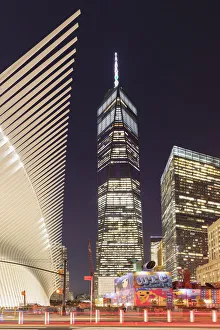 Oculus subway station, One World Trade Center, Financial District, Manhattan Oculus subway station, One World Trade Center, Financial District, Manhattan