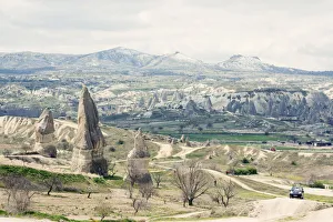 Off-road driving car in Cappadocia, Anatolia, Turkey Off-road driving car in Cappadocia, Anatolia, Turkey