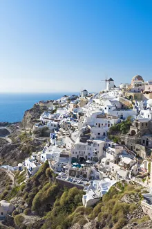 Oia, Santorini, Cyclades, Greece Classic view of Oia Oia, Santorini, Cyclades, Greece Classic view of Oia