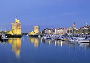 French Coastal Towns Prints: Old Harbour