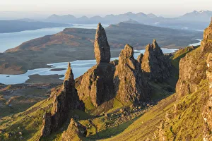 The Old Man of Storr, Trotternish, Isle of Skye, Scotland UK The Old Man of Storr, Trotternish, Isle of Skye, Scotland UK