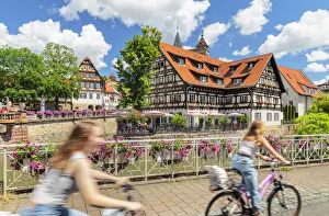 Old town of Esslingen am Neckar, Baden-Wurttemberg, Germany Old town of Esslingen am Neckar, Baden-Wurttemberg, Germany
