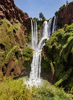 Beni Mellal Collection: Ouzoud Falls, waterfall located near the Middle Atlas village of Tanaghmeilt