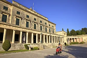 The Palace Of St. Michael and St. George, Corfu Old Town, Corfu, The Ionian Islands The Palace Of St. Michael and St. George, Corfu Old Town, Corfu, The Ionian Islands
