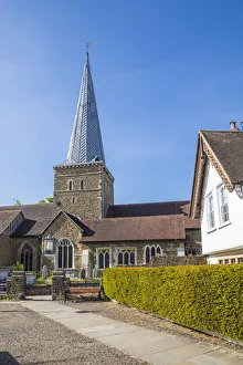 Parish church in Godalming, Surrey, England, UK Parish church in Godalming, Surrey, England, UK