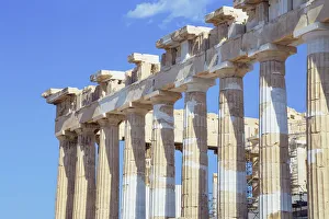 Parthenon temple on the Acropolis of Athens, Athens, Greece Parthenon temple on the Acropolis of Athens, Athens, Greece