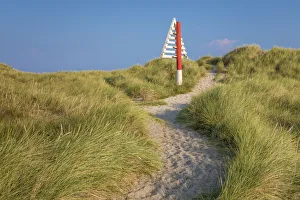 Path to the Dune Print, Ellenbogen Nature Reserve, Sylt