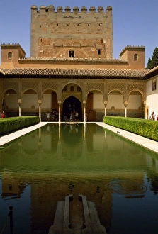 Moorish Architecture Spain Prints: Patio de los Arrayanes