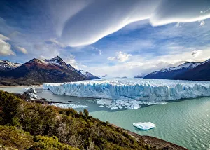 Perito Moreno Glacier Print, Elevated View