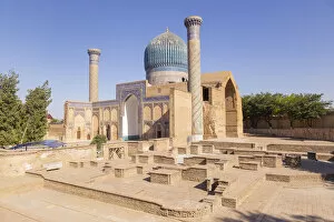 Guri Collection: Persian architecture in the Tamerlane mausoleum at Samarkand