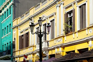 Peru, Lima, Colonial District, Historic Buildings Peru, Lima, Colonial District, Historic Buildings