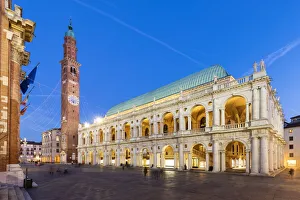 Piazza dei Signori with Palladian Basilica. Vicenza, Veneto, Italy Piazza dei Signori with Palladian Basilica. Vicenza, Veneto, Italy