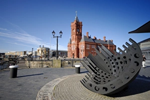 Images Dated 2006 November: Pierhead Building Print, Cardiff Bay, Wales