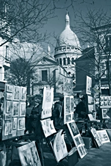 Place du Tetre, Montmartre, Paris, France Place du Tetre, Montmartre, Paris, France