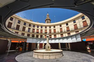 Plaza Redonda, Valencia, Comunidad Valenciana, Spain Plaza Redonda, Valencia, Comunidad Valenciana, Spain