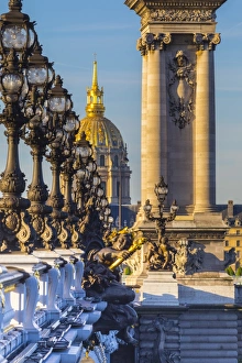 Pont Alexandre III & Les Invalides, Paris, France Pont Alexandre III & Les Invalides, Paris, France