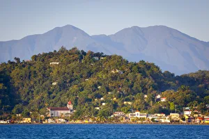 Port Antonio & Blue Mountain Peaks, Portland Parish, Jamaica, Caribbean Port Antonio & Blue Mountain Peaks, Portland Parish, Jamaica, Caribbean