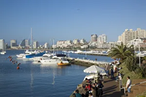 Port and sailing boats, Punta del Este, Uruguay Port and sailing boats, Punta del Este, Uruguay