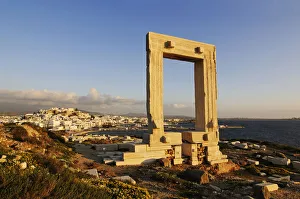 Portara, Apollo Temple, Naxos, Cyclades, Greece Portara, Apollo Temple, Naxos, Cyclades, Greece