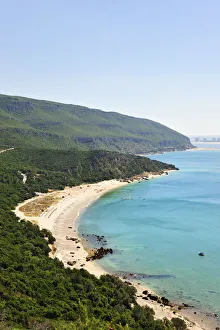 Portinho da Arrabida beach. Setubal, Portugal Portinho da Arrabida beach. Setubal, Portugal