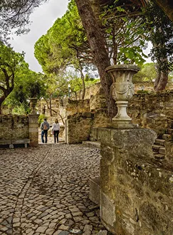 Portugal, Lisbon, View of the Sao Jorge Castle Portugal, Lisbon, View of the Sao Jorge Castle