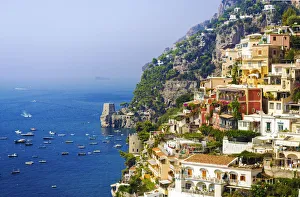 Positano, Amalfi Coast, Campania, Sorrento, Italy Positano, Amalfi Coast, Campania, Sorrento, Italy