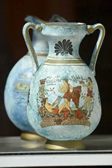Pottery in Sitia, Crete, Greece, Europe Pottery in Sitia, Crete, Greece, Europe