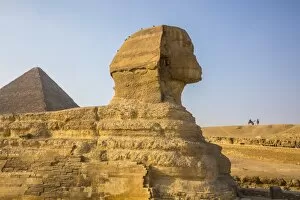 Historic Cairo Collection: Pyramid of Cheops and the Sphinx, Giza, Cairo, Egypt