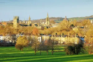 Iconic British Landmarks Prints: The Dreaming Spires, Oxford, England