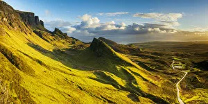 The Quiraing, Isle of Skye, Highland Region, Scotland The Quiraing, Isle of Skye, Highland Region, Scotland