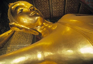 Grand Palace Bangkok Prints: Reclining Buddha
