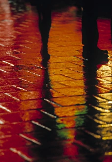 Piccadilly Circus London Prints: Reflections