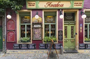 Restaurant in Patershol, Ghent, Flanders, Belgium Restaurant in Patershol, Ghent, Flanders, Belgium
