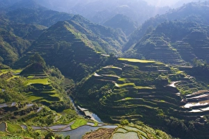 Rice terraces of Banaue, Luzon Island, Philippines Rice terraces of Banaue, Luzon Island, Philippines