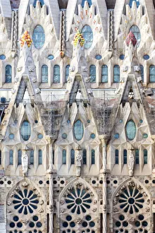 Sagrada Familia Facade Print, Barcelona