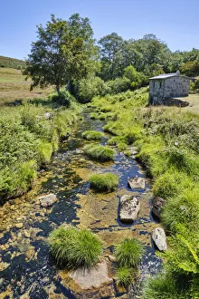 The river Olo at Lamas de Olo. Alvao Nature Park, Tras os Montes. Portugal The river Olo at Lamas de Olo. Alvao Nature Park, Tras os Montes. Portugal