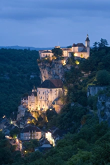 France Prints: Rocamadour Print, Dordogne Landscape