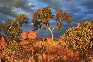Devils Marbles Rock Formation Print