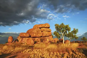 Devils Marbles Rock Formation Print
