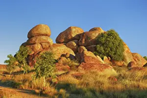 Devils Marbles Rock Formation Print