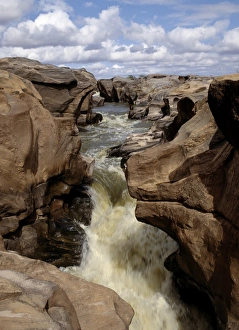 Rock sculpturing by the Galana River at Lugard Falls Rock sculpturing by the Galana River at Lugard Falls