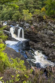 Rogie Falls, Highland, Scotland, United Kingdom Rogie Falls, Highland, Scotland, United Kingdom